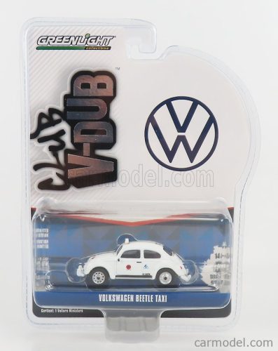 Greenlight - Volkswagen Beetle Maggiolino Taxi 1951 White