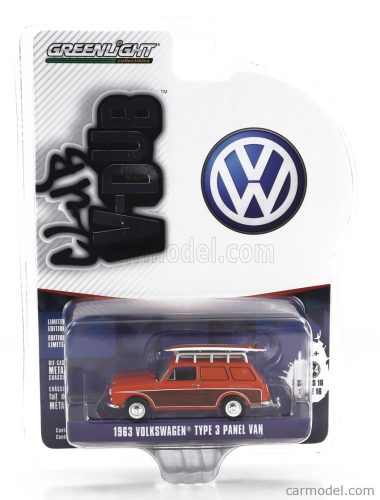 Greenlight - Volkswagen Type 3 Panel Van 1963 Orange