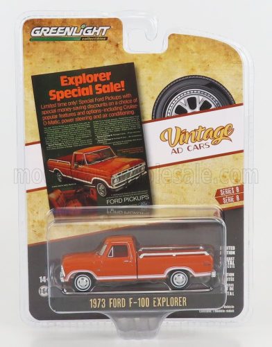 Greenlight - FORD USA F-100 PICK-UP EXPLORER 1973 LIGHT BROWN