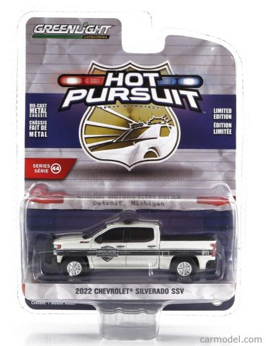 Greenlight - Chevrolet Silverado Pick-Up Ssv Police 2022 White