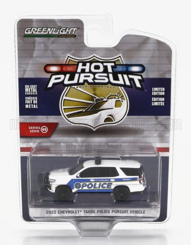 Greenlight - CHEVROLET TAHOE ORLANDO POLICE 2022 WHITE BLUE