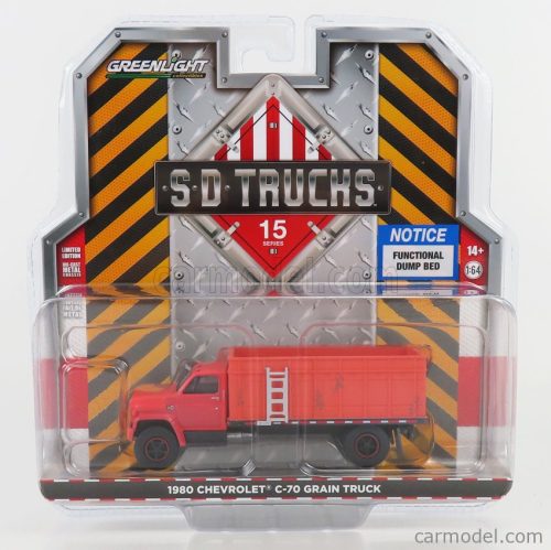 Greenlight - Chevrolet C-70 Truck 2-Assi 1980 Red