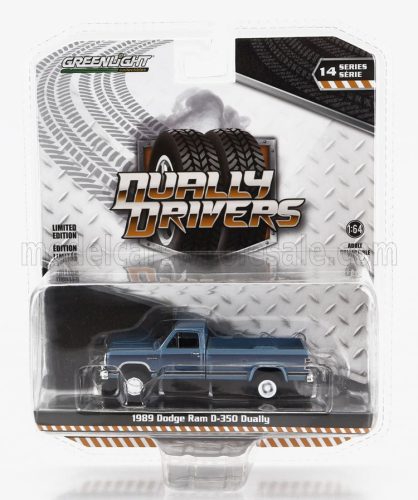 Greenlight - DODGE RAM D-350 PICK-UP 1989 BLUE