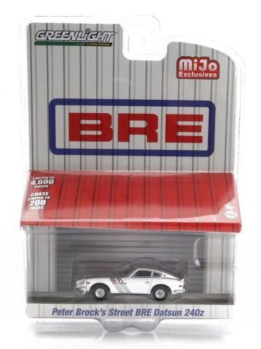 Greenlight - DATSUN 240Z COUPE BRE 1971 WHITE SILVER