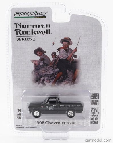 Greenlight - Chevrolet C-10 Pick-Up 1968 Black