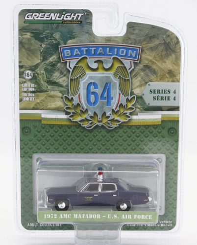 Greenlight - AMC MATADOR USA AIR FORCE MILITARY POLICE 1972 BLUE