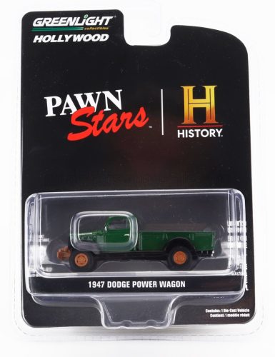 Greenlight - DODGE POWER WAGON PICK-UP 1947 - PAWN STAR GREEN