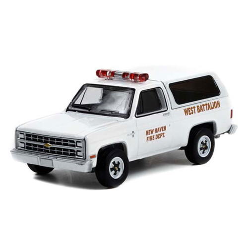 GREENLIGHT - Fire & Rescue Series 3 - 1985 Chevrolet K5 Blazer - New Haven Fire Department, New Haven, Connecticut Solid Pack