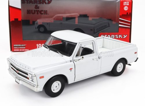 Greenlight - CHEVROLET C-10 PICK-UP 1968 - STARSKY AND HUTCH WHITE