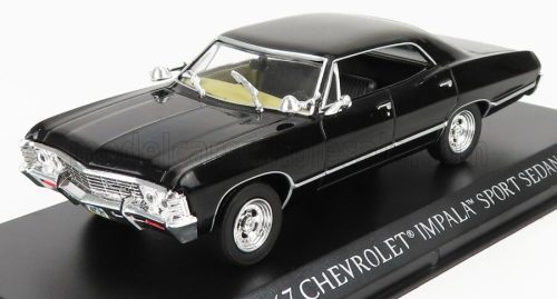 Greenlight - CHEVROLET IMPALA SPORT SEDAN 1967 BLACK