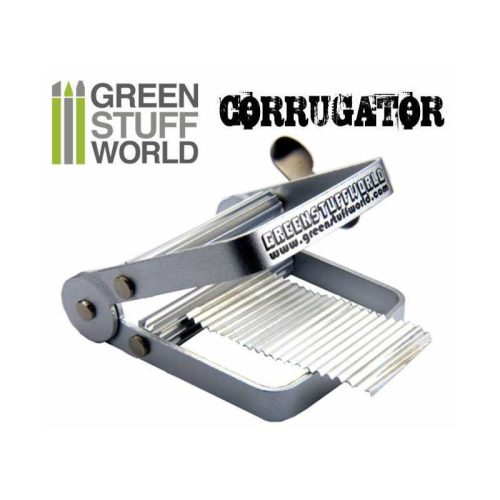 Green Stuff World - Corrugator Tool for metals (maximum width: 7.5cm)