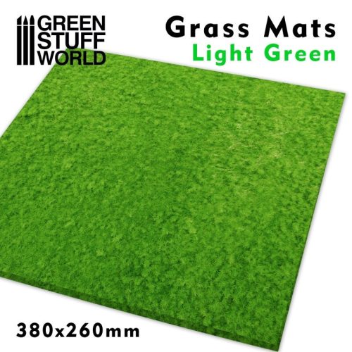 Green Stuff World - Grass Mats - Light Green 38x26cmx4mm