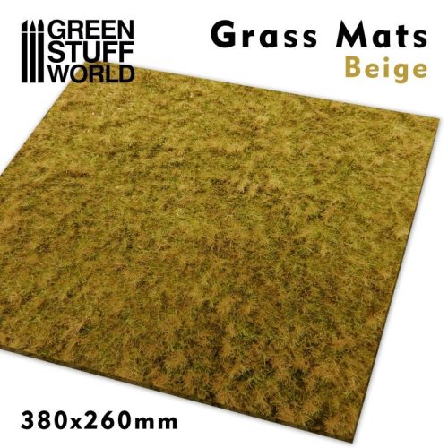 Green Stuff World - Grass Mats - Beige 38x26cmx4mm