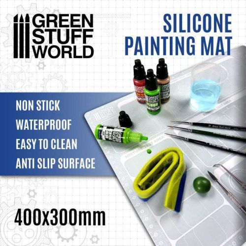 Green Stuff World - Silicone Painting Mat (40 x30 cm)