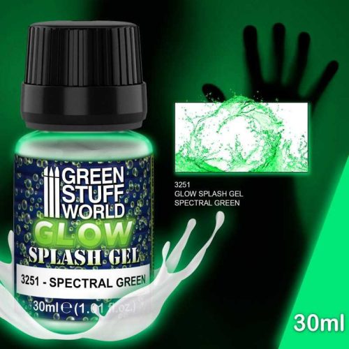 Green Stuff World - Splash gel Glow - Spectral GREEN 30ml