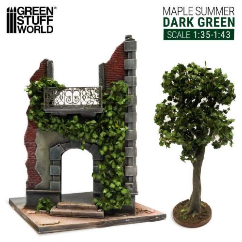 Green Stuff World - Ivy Foliage - Dark Green Maple - Large (1:35-1:43)