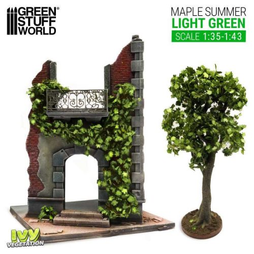 Green Stuff World - Ivy Foliage - Light Green Maple - Large (1:35/1:43)