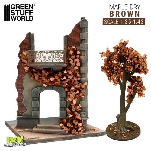 Green Stuff World - Ivy Foliage - Brown Maple - Large (1:35/1:43)