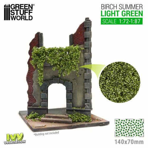 Green Stuff World - Ivy Foliage - Light Green Birch - Small (1:72-1:87)