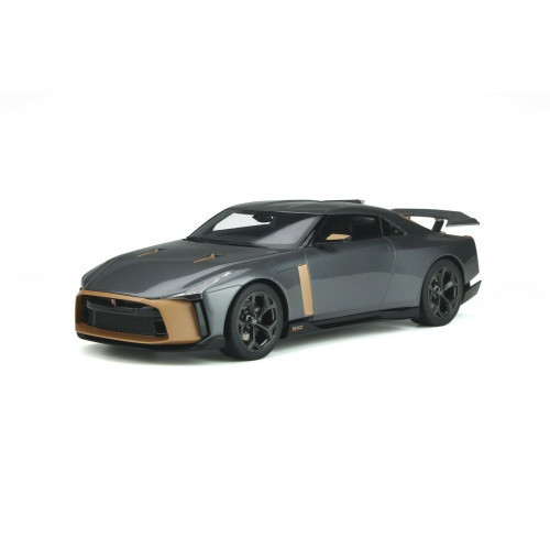 Gtspirit - 1:18 Nissan Gt-R 50 By Italdesign - Liquid Kinetic Grey 2018