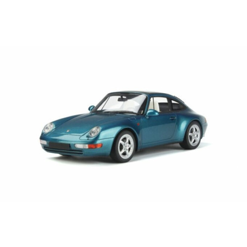 Gtspirit - 1:18 Porsche 911 (993) Targa - Turquoise Blue 1995