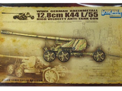 Lion Roar-Greatwallhobby - WWII German Rheinmetall 12,8cm K44 L/55 High Velocity Anti-Tank Gun