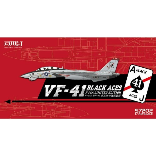 Great Wall Hobby - 1:72 US Navy F-14A VF-41 "Black Aces"