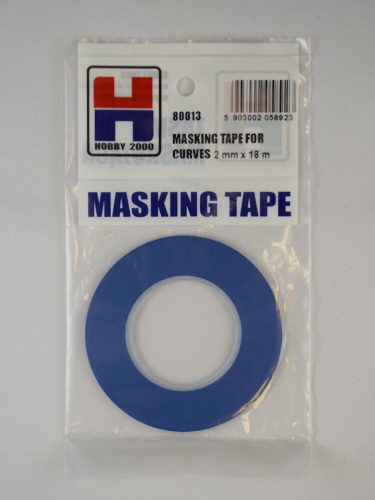 Hobby 2000 - Masking Tape For Curves 2 mm x 18 m