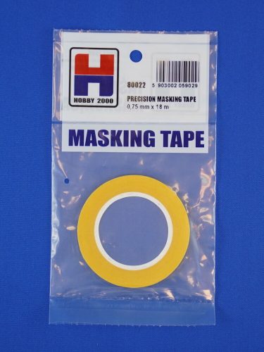 Hobby 2000 - Precision Masking Tape 0,75 mm x 18 m