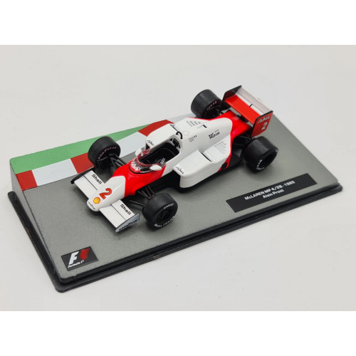 Hachette - 1:43 Mclaren Mp4/2B - Alain Prost - 1985 -