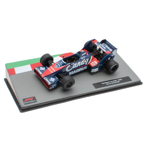 Hachette - 1:43 Toleman Tg183B - Bruno Giacomelli - 1983