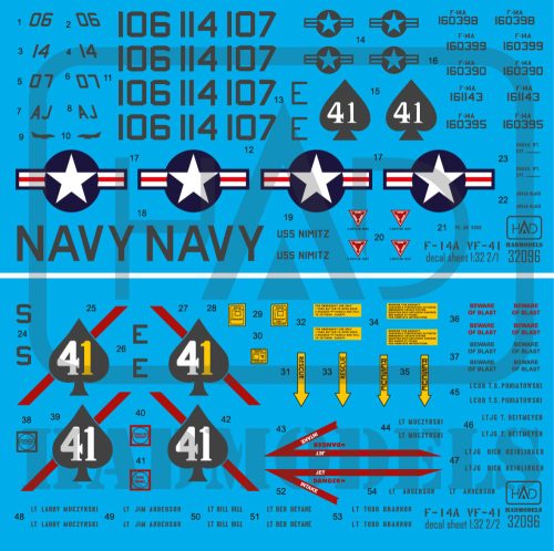 HAD models - F-14A Black Aces Final Countdown