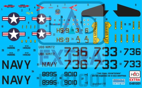 HAD models - SH-3H Seaking SH-3H Seaking "Final Countdown" collection