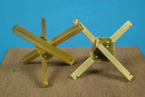 Hauler - 1/48 Antitank barrier photoetch  parts in scale 1-48