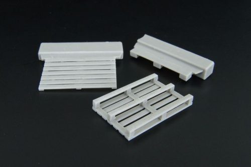 Hauler - 1/48 Disposable pallet (2pcs) resin set of pallets (2pcs)