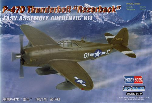 Hobbyboss - P-47D Thunderbolt Razorback