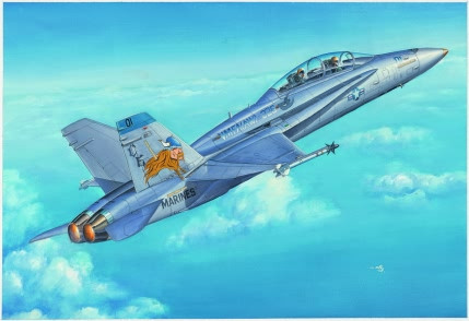 Hobbyboss - F/A-18D Hornet