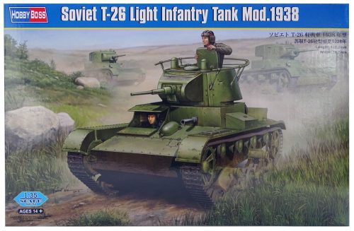 Hobbyboss - Soviet T-26 Light Infantry Tank Mod 1938