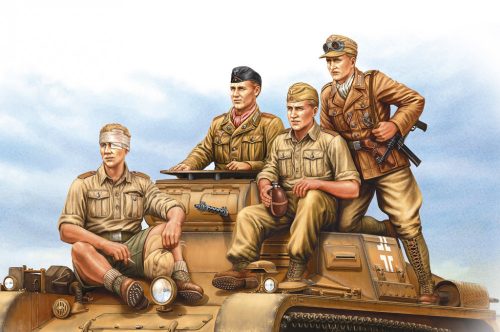 Hobbyboss - German Tropical Panzer Crew