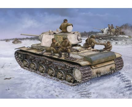 Hobbyboss - Kv-1 1942 Heavy Cast Turret Tank