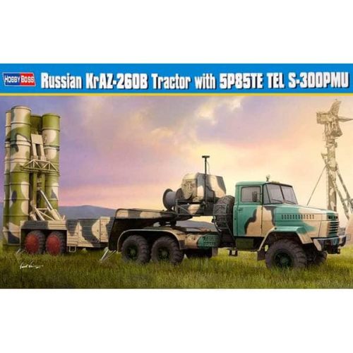 Hobbyboss - Russian KrAZ-260B Trctor w. 5P85TE TEL S-300PMU