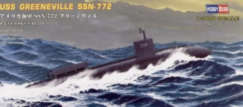 Hobbyboss - Uss Navy Greeneville Submarine Ssn-772