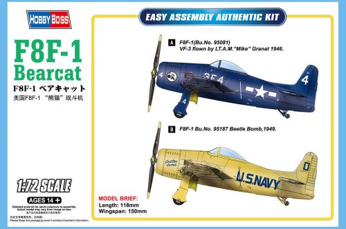 Hobby Boss - F8F-1 Bearcat