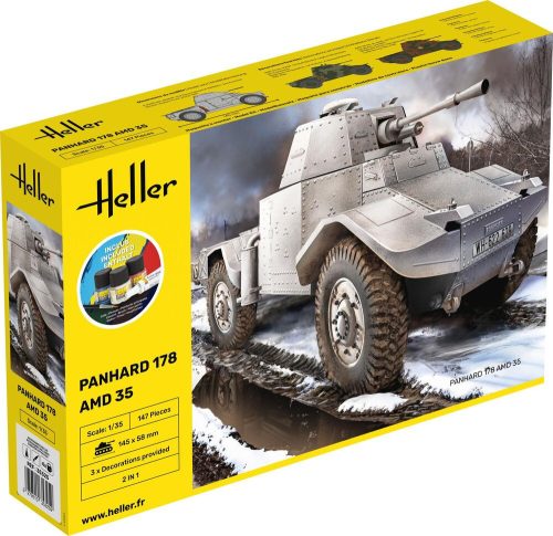 Heller - STARTER KIT Panhard 178