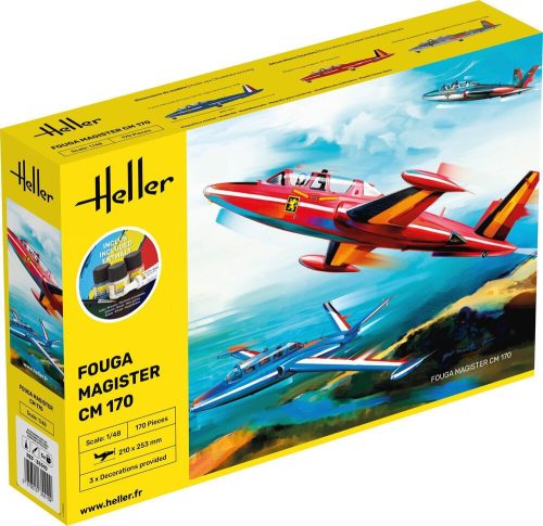 Heller - STARTER KIT Fouga Magister CM 171