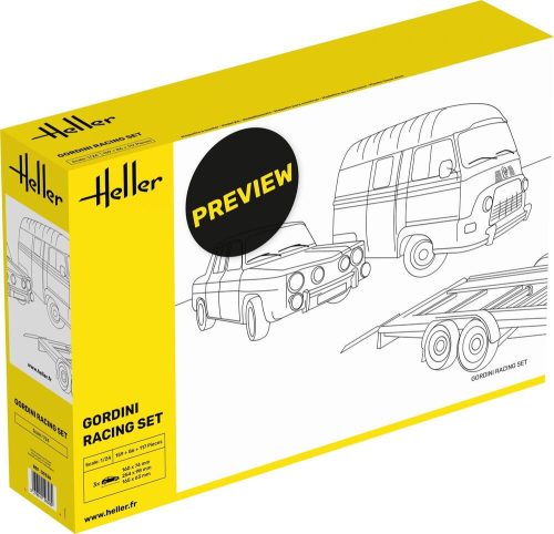 Heller - Gordini Racing Set