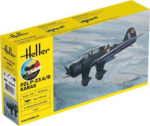 Heller - STARTER KIT PZL 23 Karas