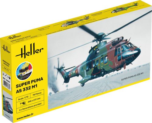 Heller - STARTER KIT Super Puma AS 332 M0