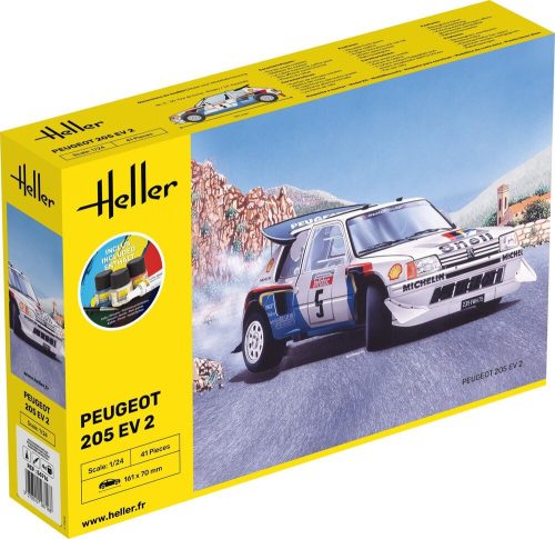 Heller - STARTER KIT Peugeot 205 EV 2