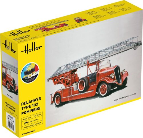 Heller - STARTER KIT Delahaye Type 103 Pompiers